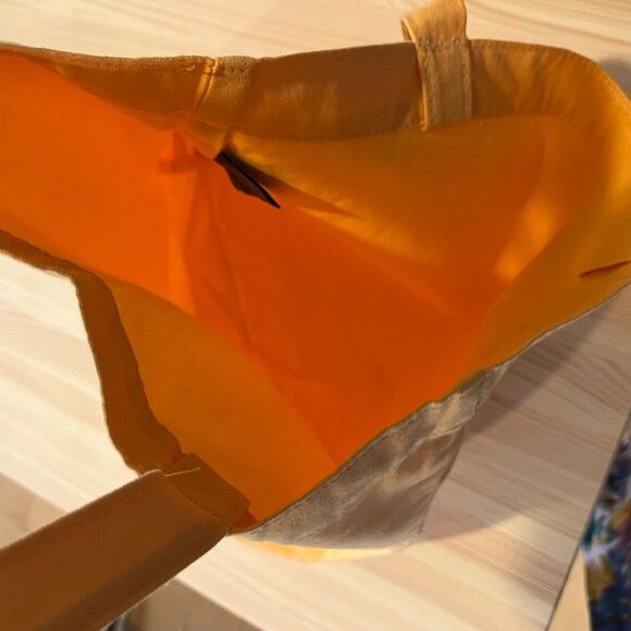 Baggu Orange Canvas Tote Bag - Picture 2 of 5